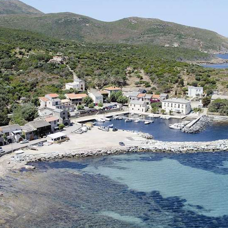 San Paulu promenades en bateau au Cap Corse à Barcaggio : port & plage